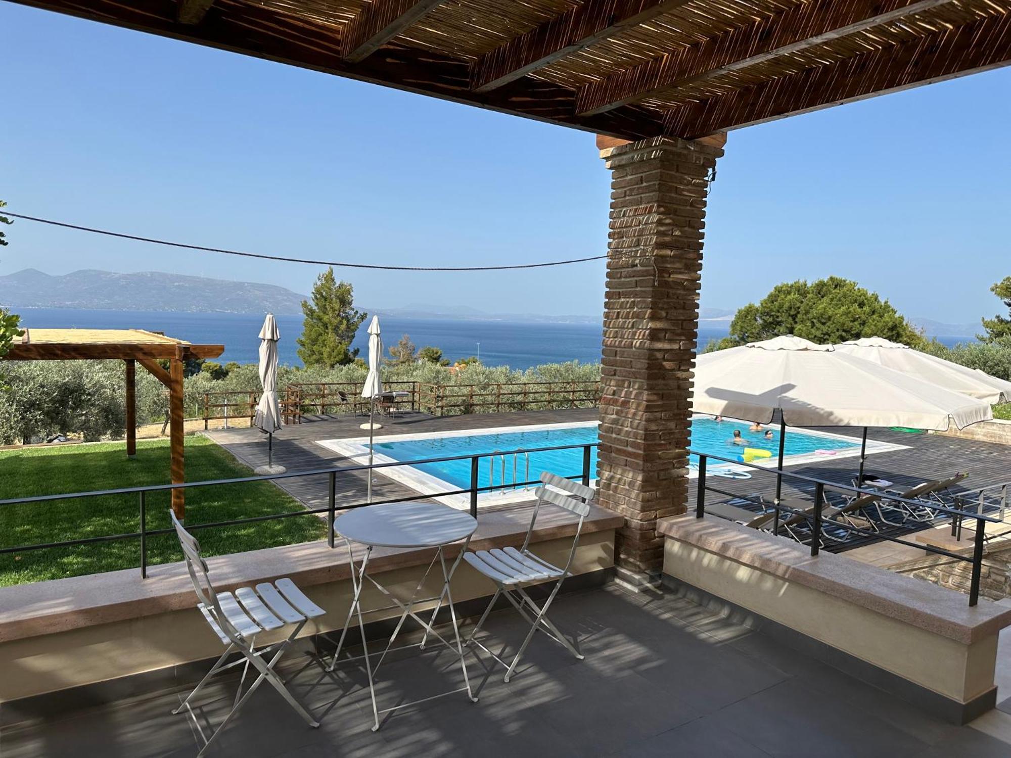 Villa Kalamos / Sea View And Pool Nearby Athens Dış mekan fotoğraf